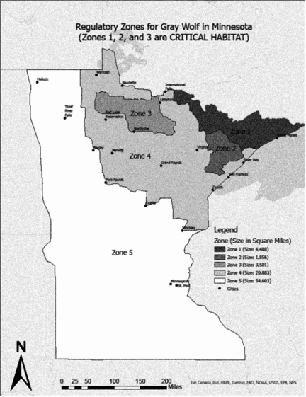 Regulatory graphic accompanying: Map of regulatory zones follows