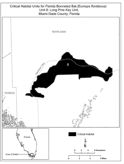 Regulatory graphic accompanying: Map of Unit 8 follows
