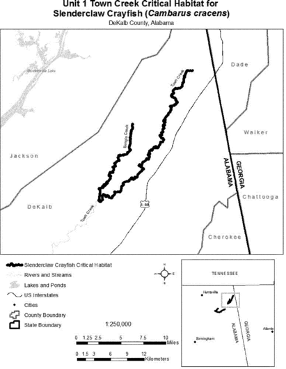 Regulatory graphic accompanying: Map of Unit 1 follows