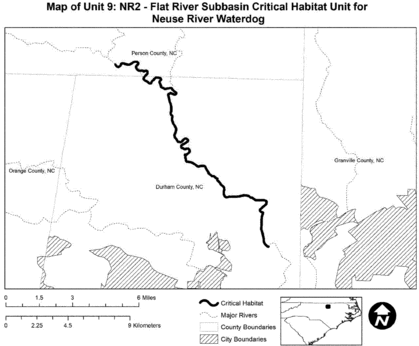 Regulatory graphic accompanying: Map of Unit 9 follows