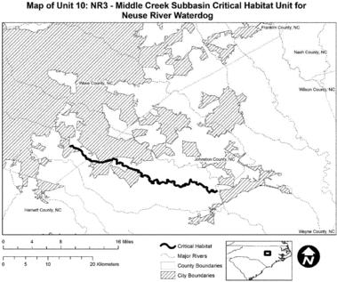 Regulatory graphic accompanying: Map of Unit 10 follows