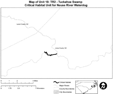 Regulatory graphic accompanying: Map of Unit 18 follows
