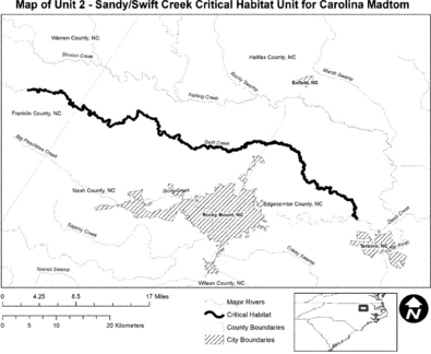 Regulatory graphic accompanying: Map of Unit 2 follows