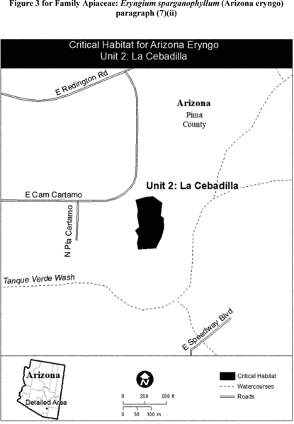 Regulatory graphic accompanying: Map of Unit 2 follows