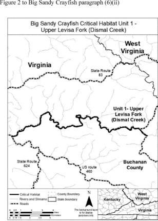 Regulatory graphic accompanying: Map of Unit 1 follows