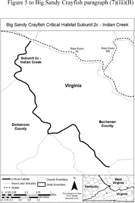 Regulatory graphic accompanying: Map of Subunit 2c follows
