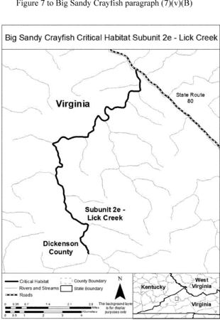 Regulatory graphic accompanying: Map of Subunit 2e follows