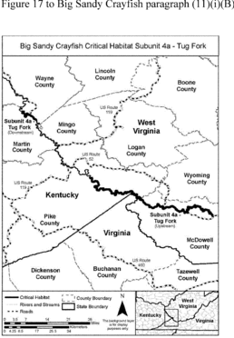 Regulatory graphic accompanying: Map of Subunit 4a follows