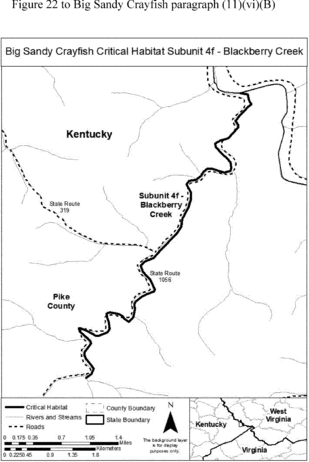 Regulatory graphic accompanying: Map of Subunit 4f follows