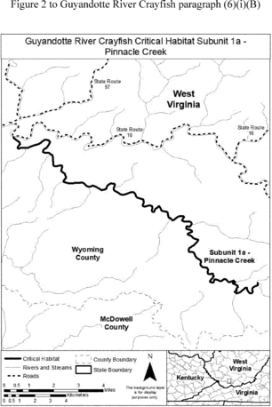 Regulatory graphic accompanying: Map of Subunit 1a follows