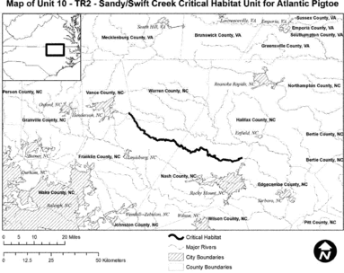 Regulatory graphic accompanying: Map of Unit 10 (Sandy/Swift Creek) follows