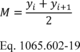 Regulatory graphic accompanying: Determine the median as the average of the data point i and the data point i + 1