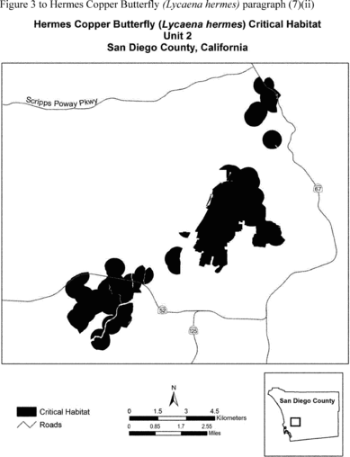 Regulatory graphic accompanying: Map of Unit 2, Miramar/Santee, follows