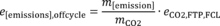 Regulatory graphic accompanying: Spark-ignition. For engines subject to spark-ignition standards, the off-cycle emission quantity, e [emission],offcycle, is the value for CO2-specific emission mass for a given…