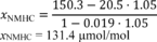 Regulatory graphic accompanying: CH4[THC-FID] = 1.05