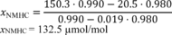 Regulatory graphic accompanying: CH4[THC-FID] = 0.980