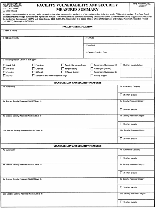 [33 CFR 105] Title 33 Part 105 : Code of Federal Regulations