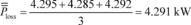 Regulatory graphic accompanying: loss,3 = 4292 W = 4.292 kW