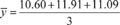 Regulatory graphic accompanying: 3 = 11.09