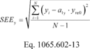 Regulatory graphic accompanying: If the intercept is forced through zero, such as for verifying proportional sampling