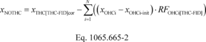 Regulatory graphic accompanying: If you measured an oxygenated hydrocarbon's mass concentration, first calculate its molar concentration in the exhaust sample stream from which the sample was taken (raw or diluted…