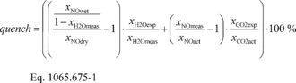 Regulatory graphic accompanying: Calculate quench