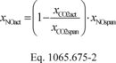 Regulatory graphic accompanying: = amount of CLD quench. χNOdry = concentration of NO upstream of a humidity generator, according to § 1065.370(e)(4)…