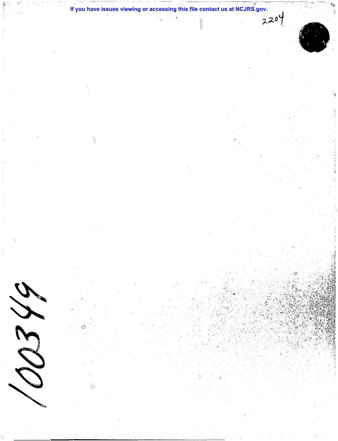 First page of NCIC Code Manual